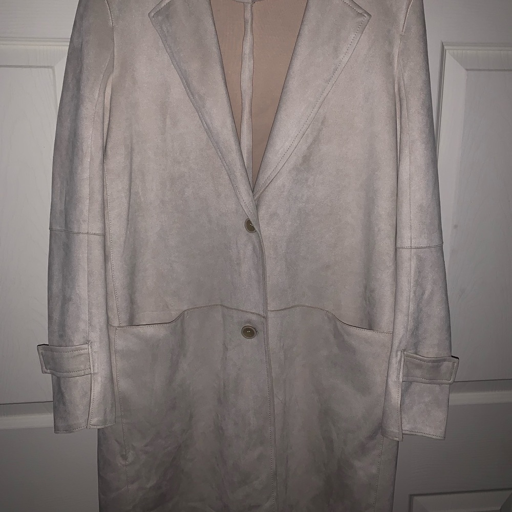 SUEDE COAT WOMENS